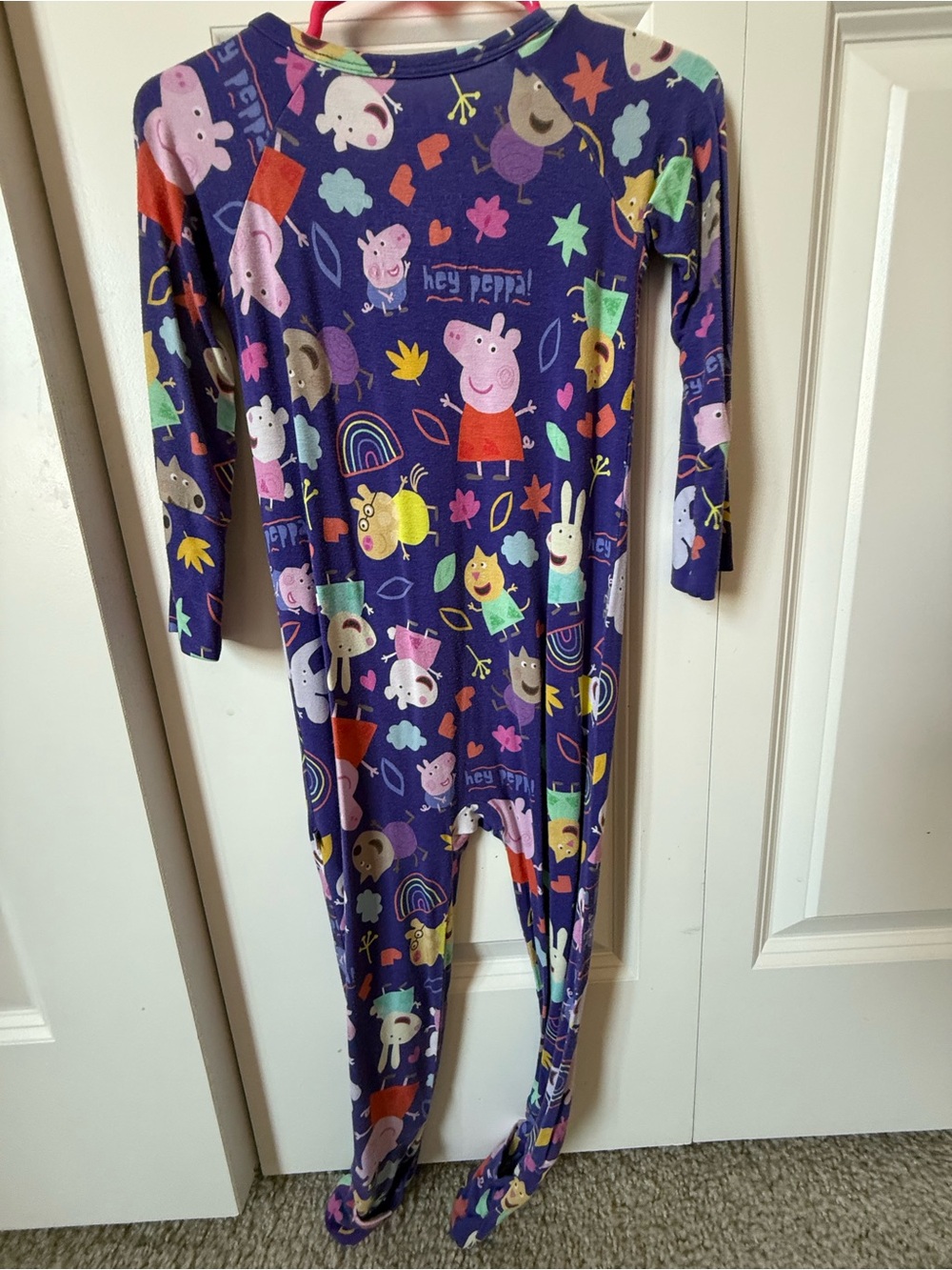 2T One-Piece Pajamas: Peppa the Pig - Picture 2 of 4